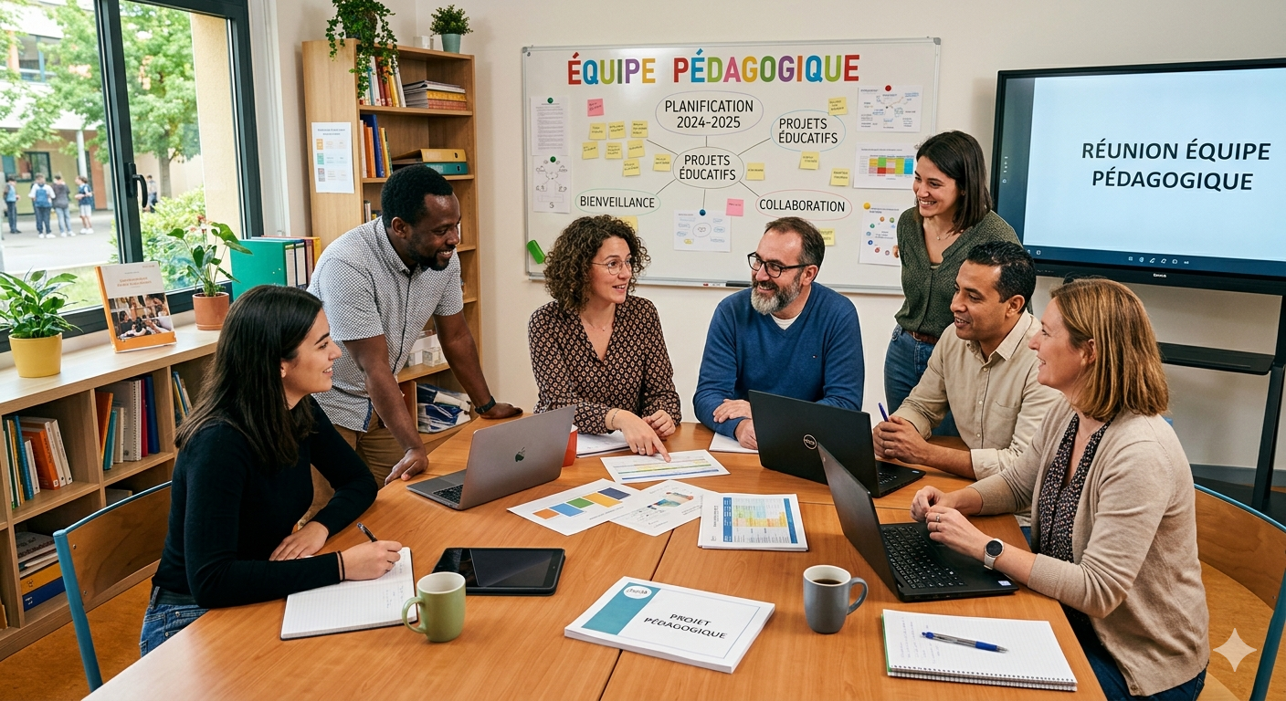 Équipe pédagogique formation informatique anglais